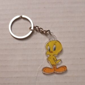 4/$60 New Acrylic Tweety Bird Keychain